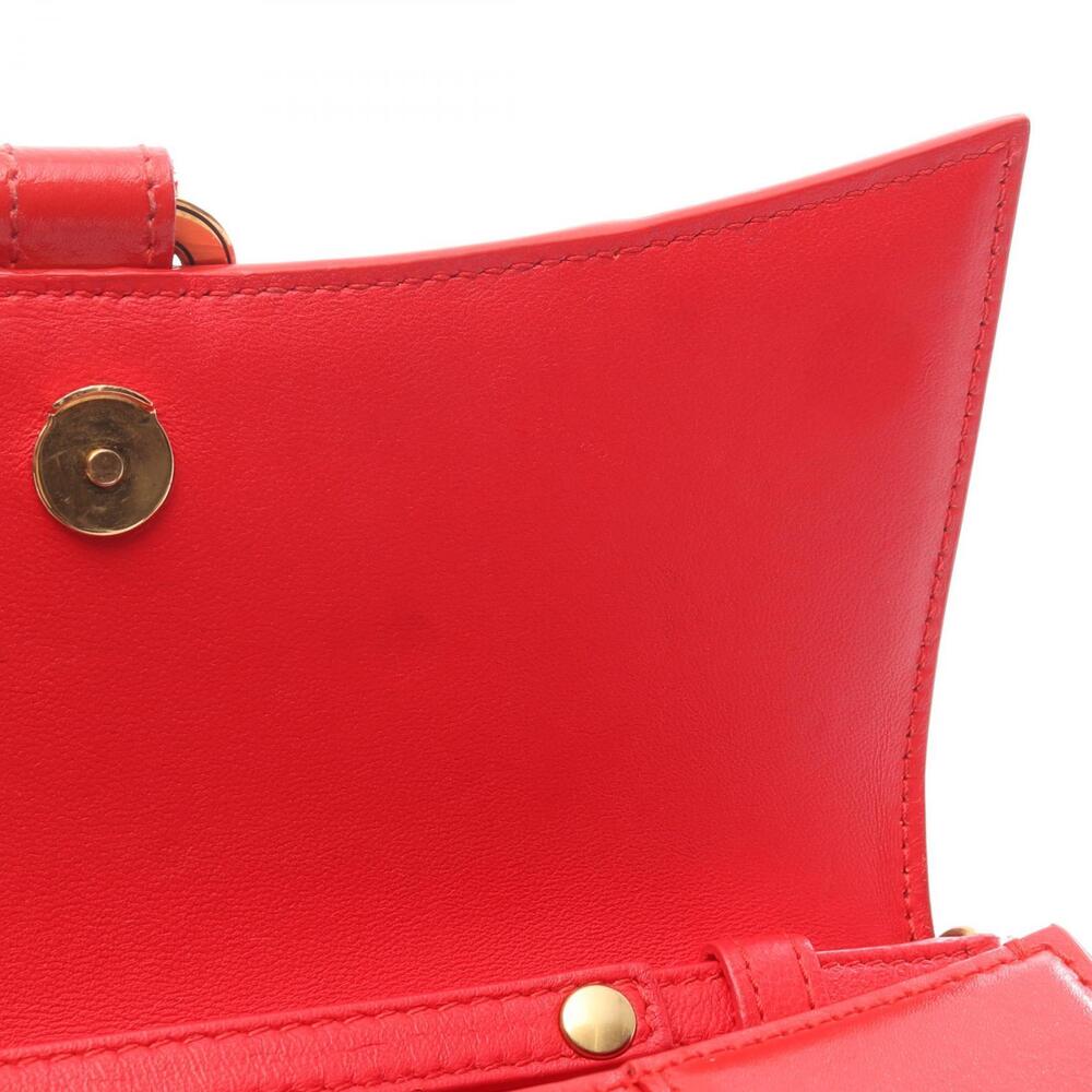 Balenciaga Shoulder Leather Bag Red Hourglass - Picture 5 of 9